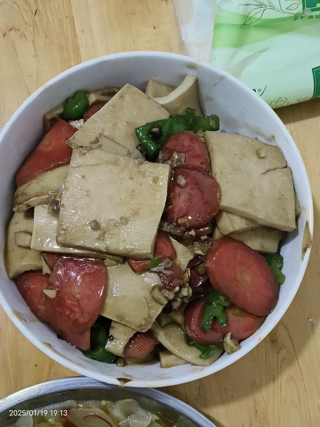 炒千页豆腐(不是干锅)