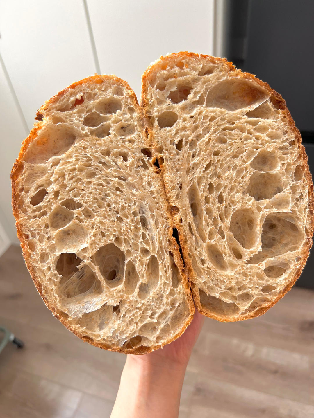 如何制作气孔开放的基础款欧包