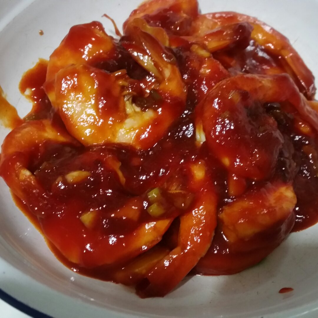 茄汁大虾