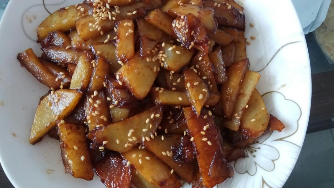 大小朋友都爱的糖醋土豆