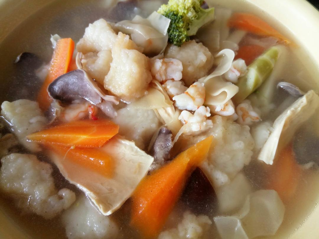 酸辣杂烩汤的做法步骤图 酸辣杂烩汤怎么做好吃 灰太狼 27 下厨房