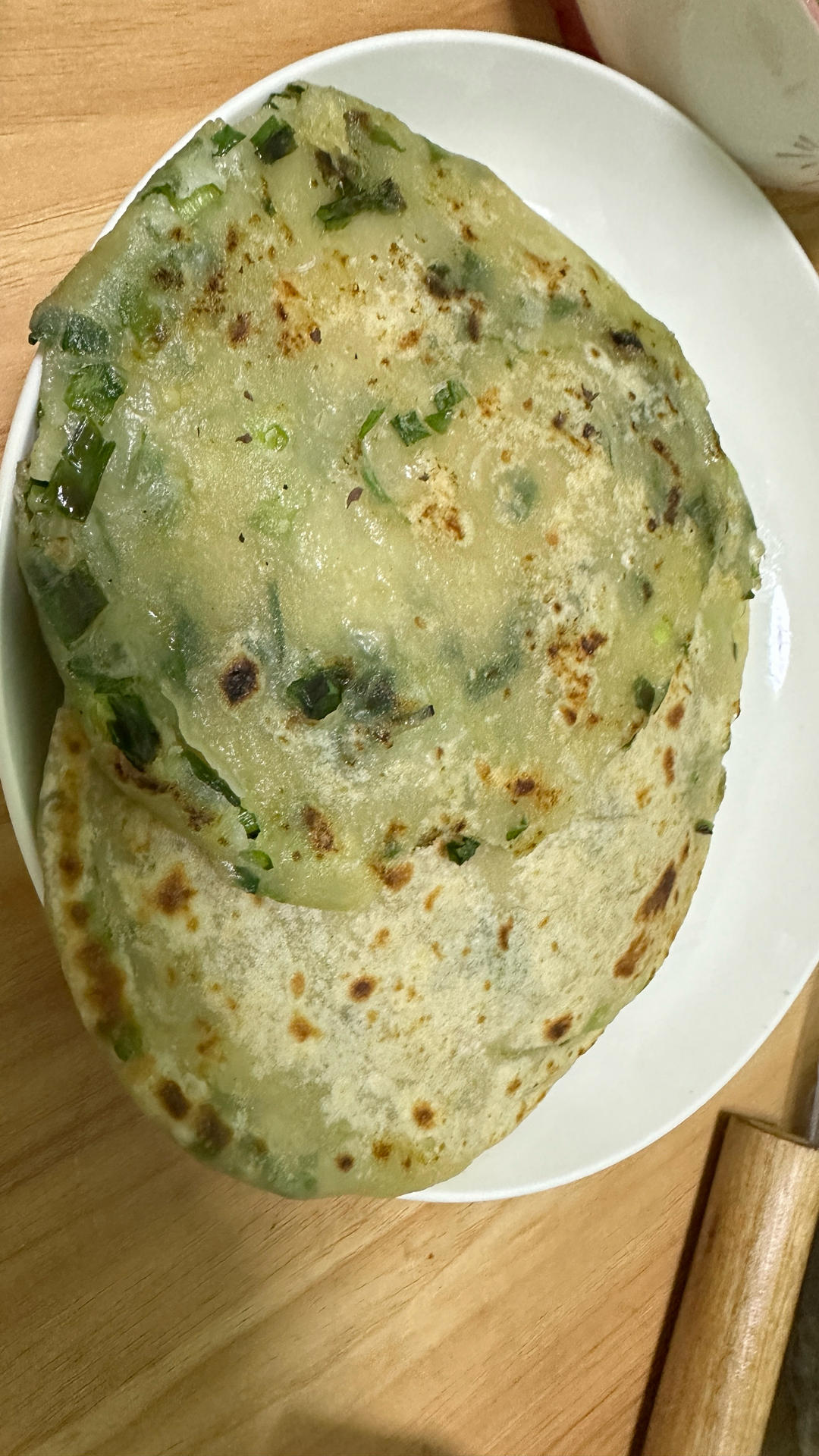 堂妈教你做飘香葱油饼