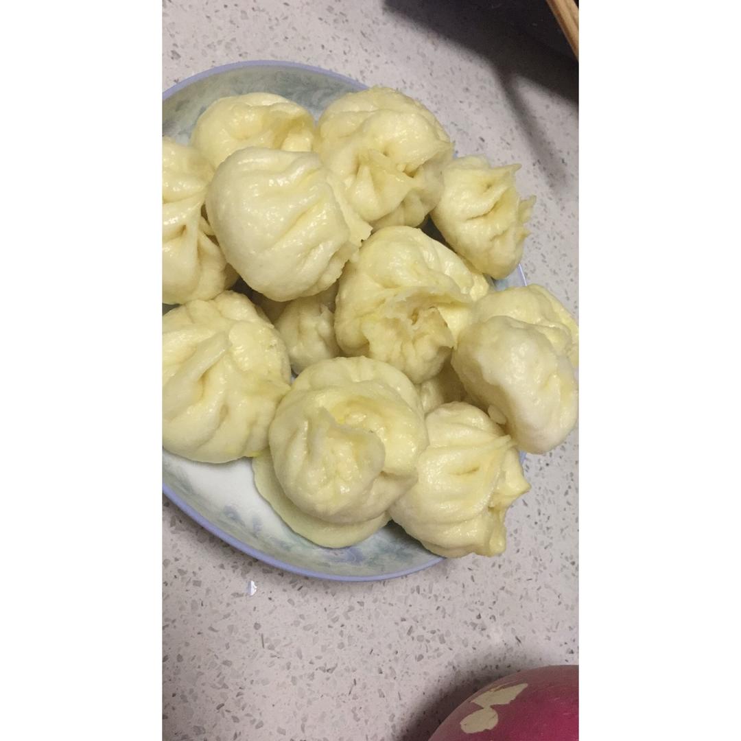 奶黄馅儿和奶黄包