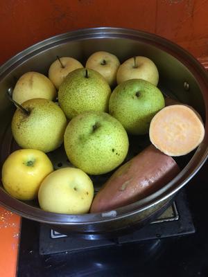 蒸/煮苹果梨红薯的做法 步骤1