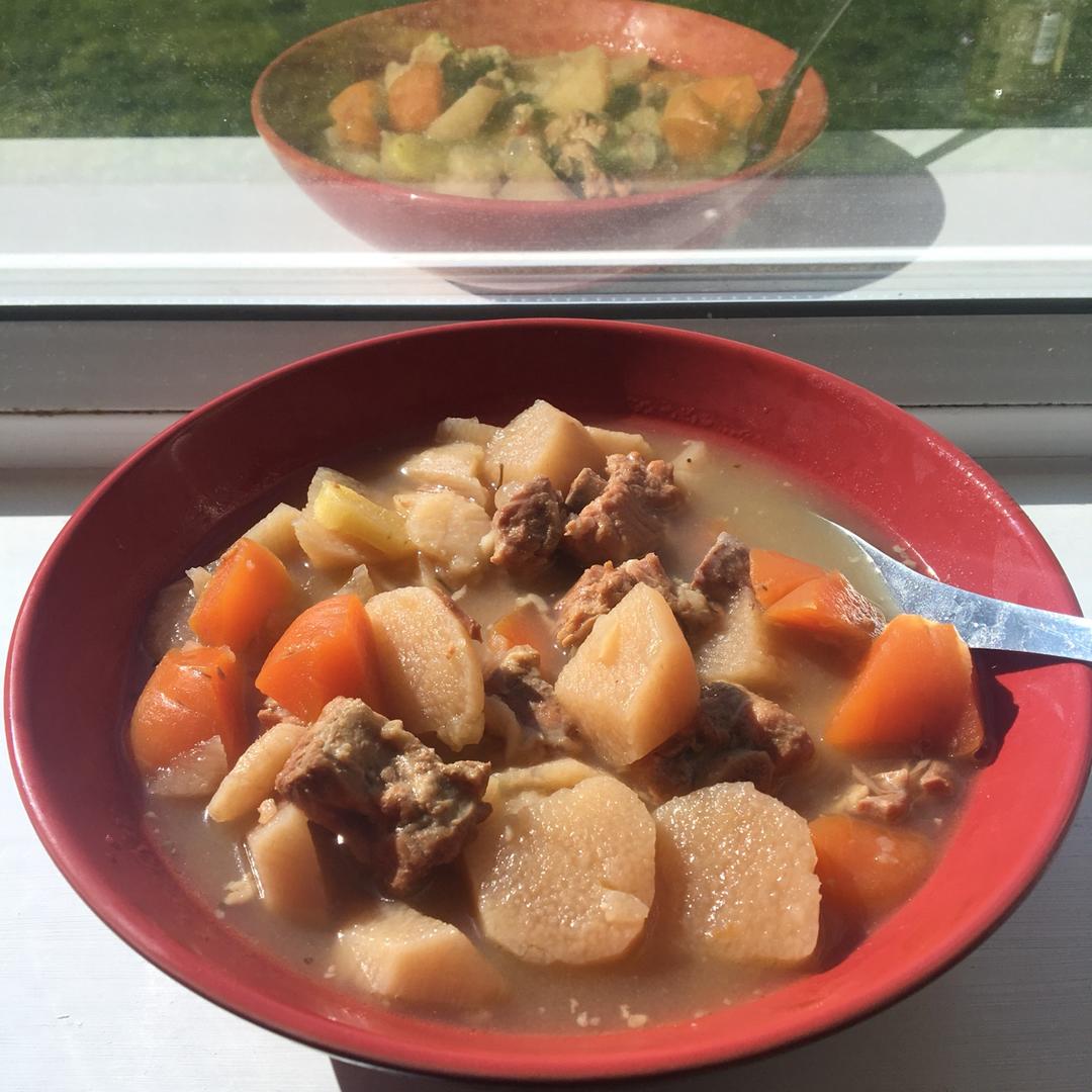 山药胡萝卜排骨汤(电饭锅)
