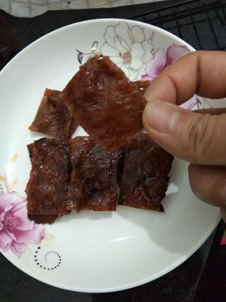 蜜烤猪肉脯，口感劲道（牛肉脯同样做法）