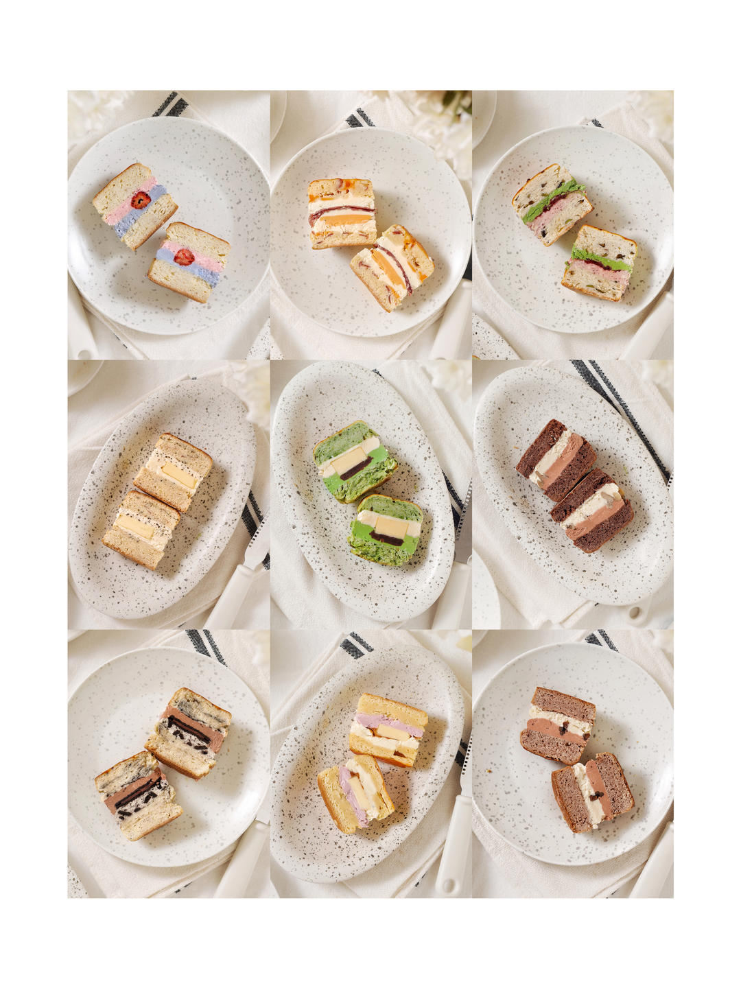 20种冰乳酪夹心司康堡