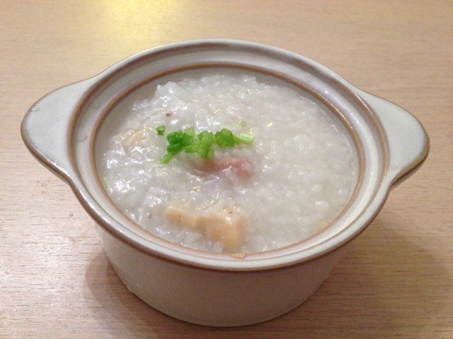 此处是空城做的干贝排骨粥