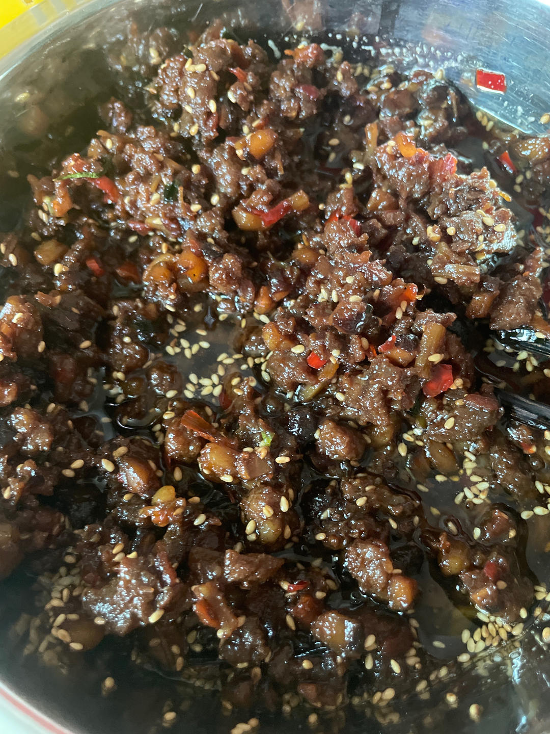 自制牛肉酱（改良版）