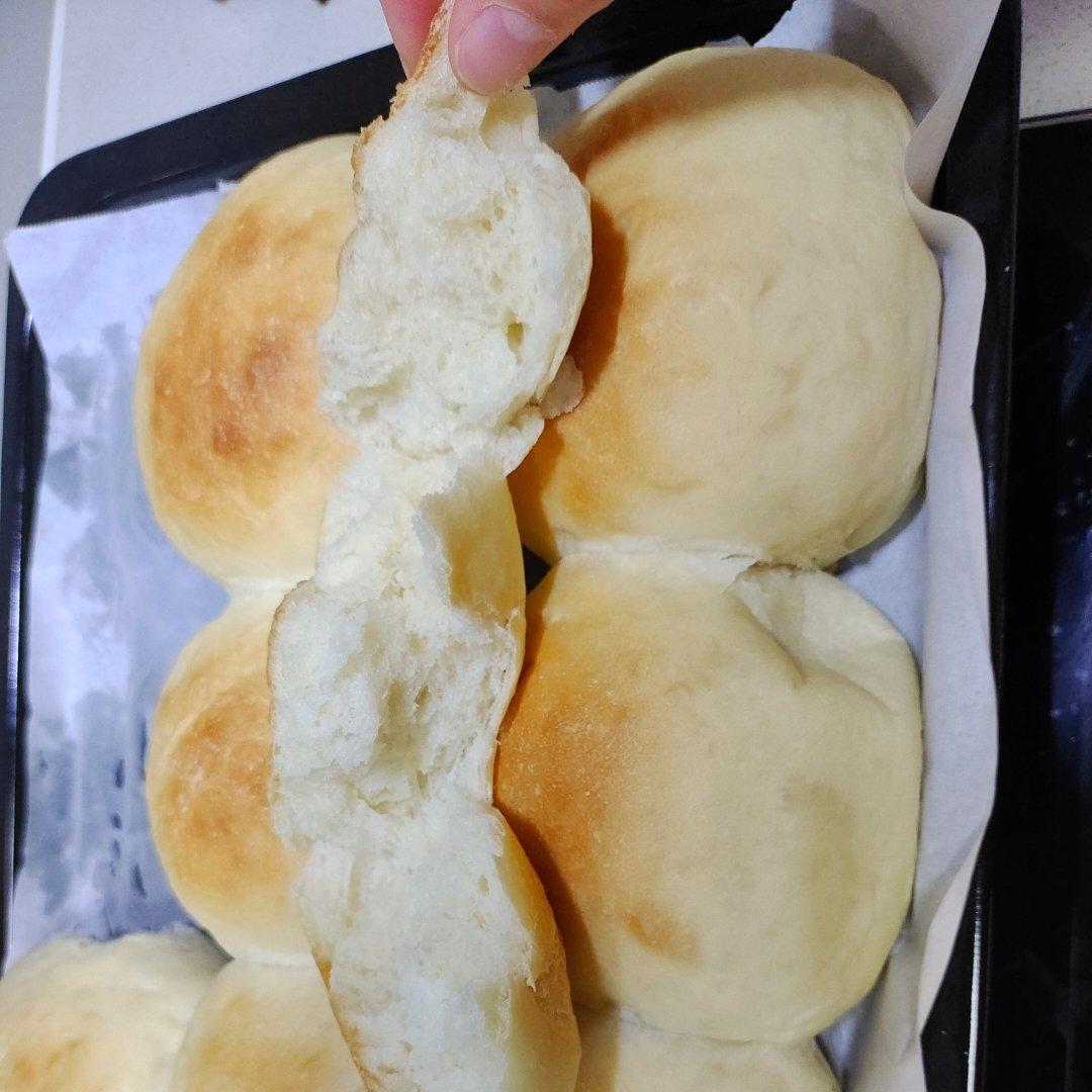免揉面🔥超简单❗️拉丝松软的餐包🥖