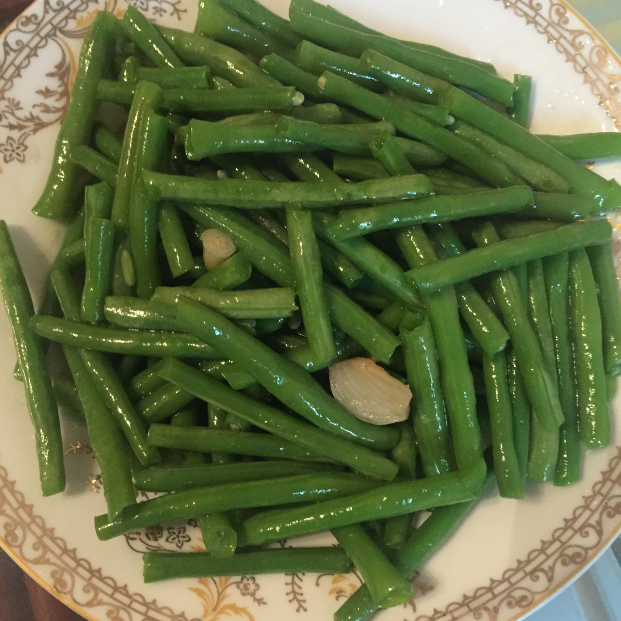 蒜蓉炒豆角