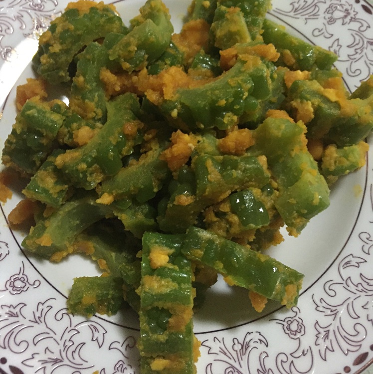 蛋黄焗苦瓜