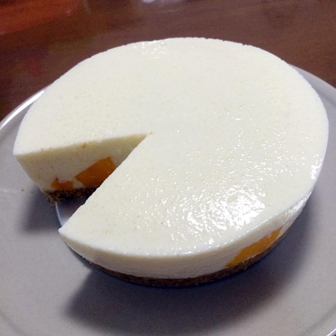 无奶油的豆腐酸奶慕斯蛋糕