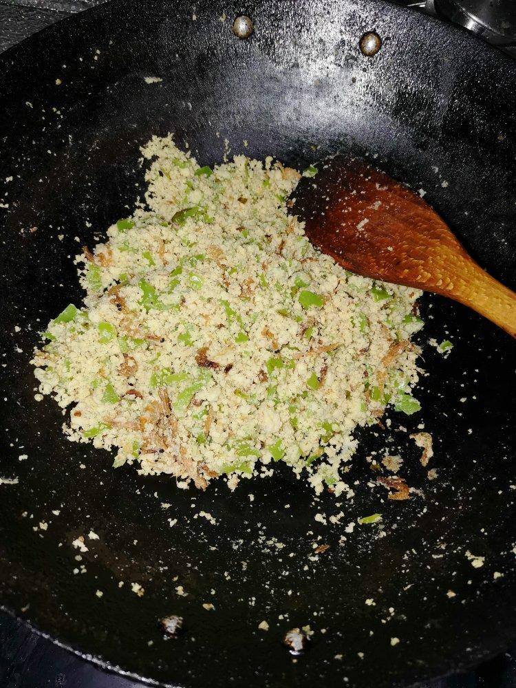 炒豆渣