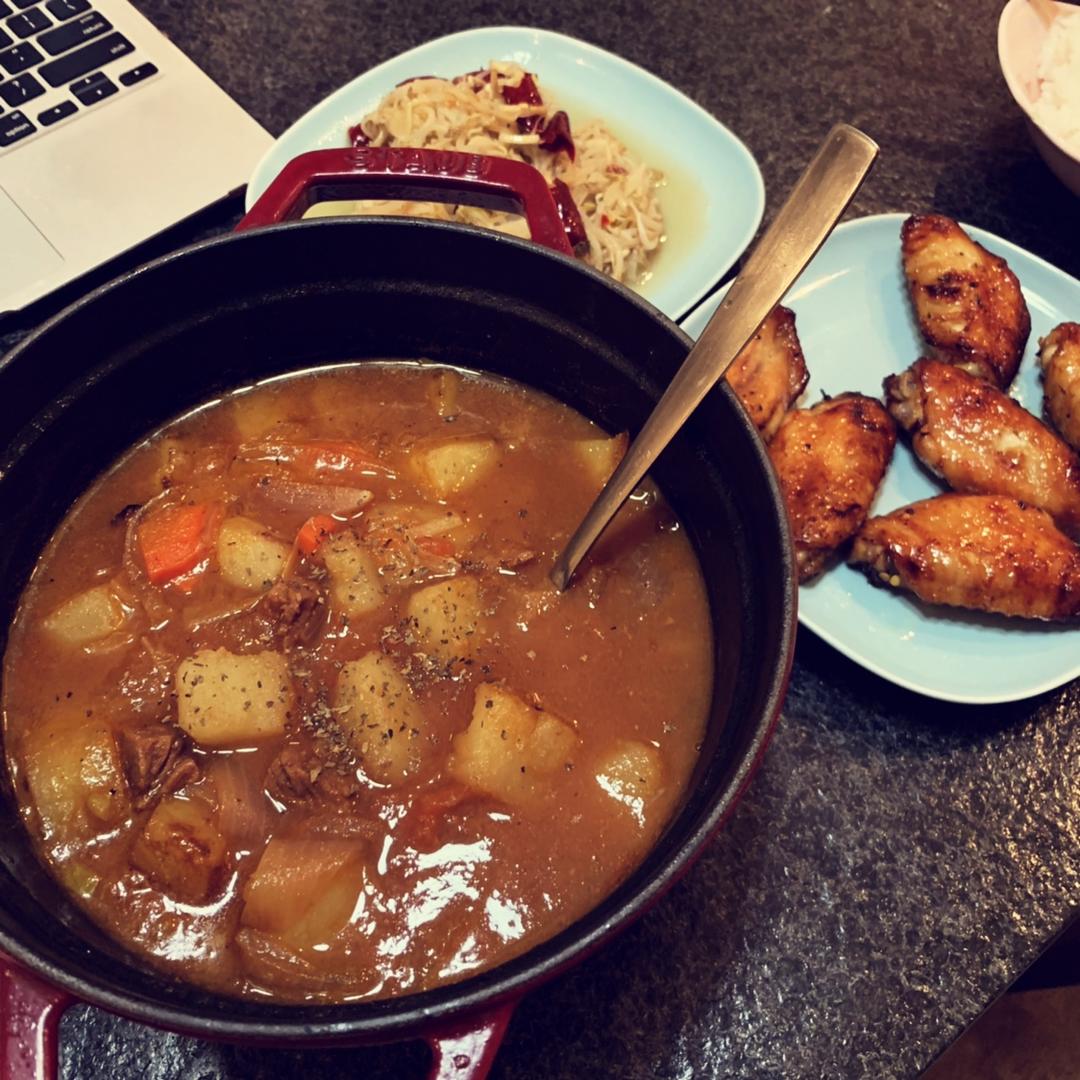 番茄土豆炖牛腩