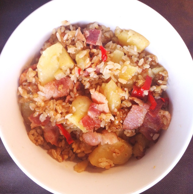 培根土豆饭