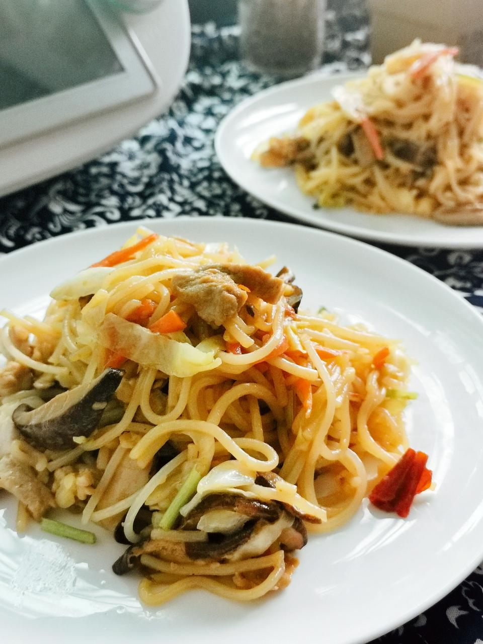 绩溪炒米粉的做法