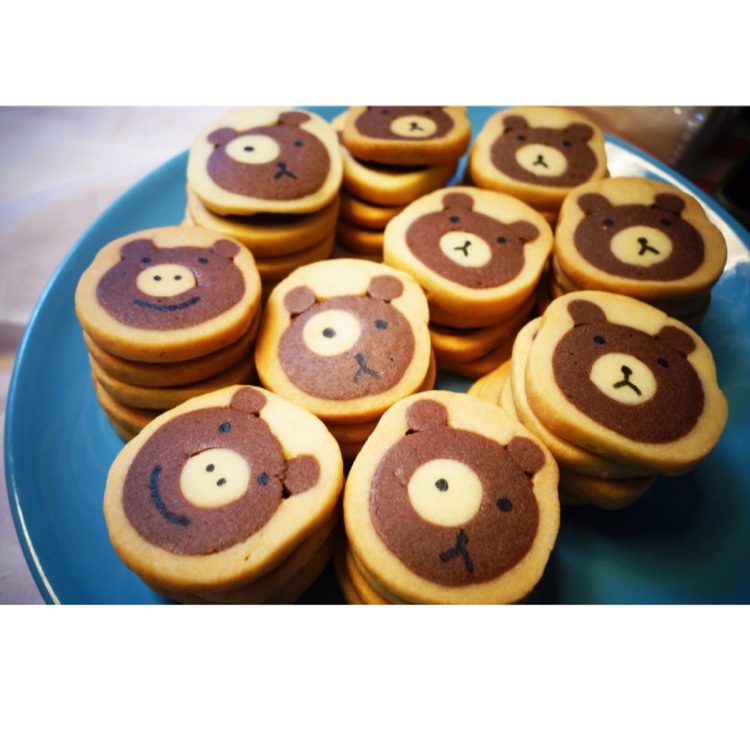 可爱的布朗熊饼干做法
