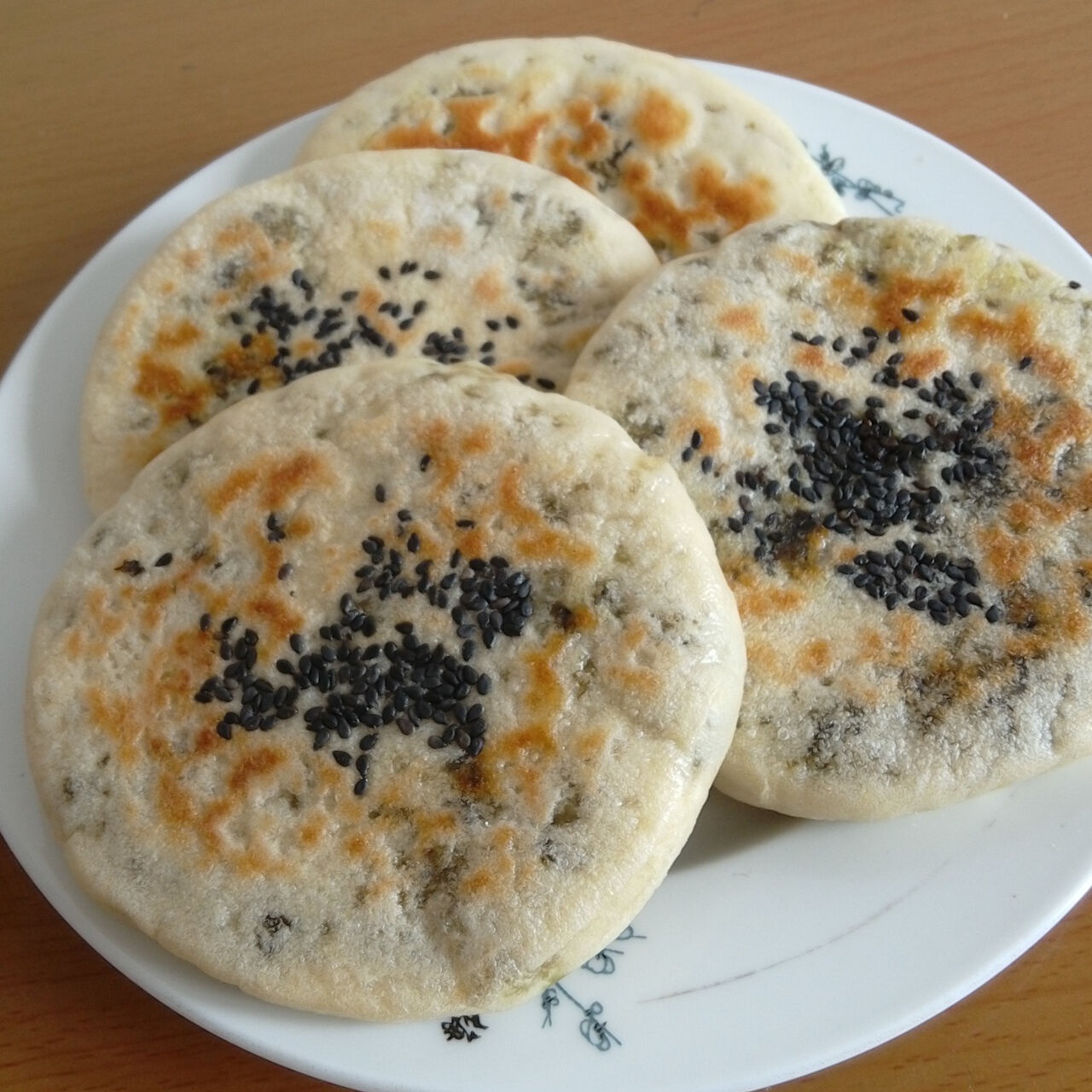 独芳自赏做的梅干菜馅饼