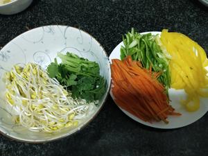 千张蔬菜卷（附甜面酱做法）的做法 步骤1