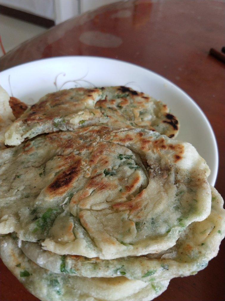 免手揉的发面葱油饼 超级软无敌好吃