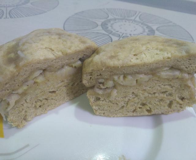 香蕉全麦裸诞糕的做法