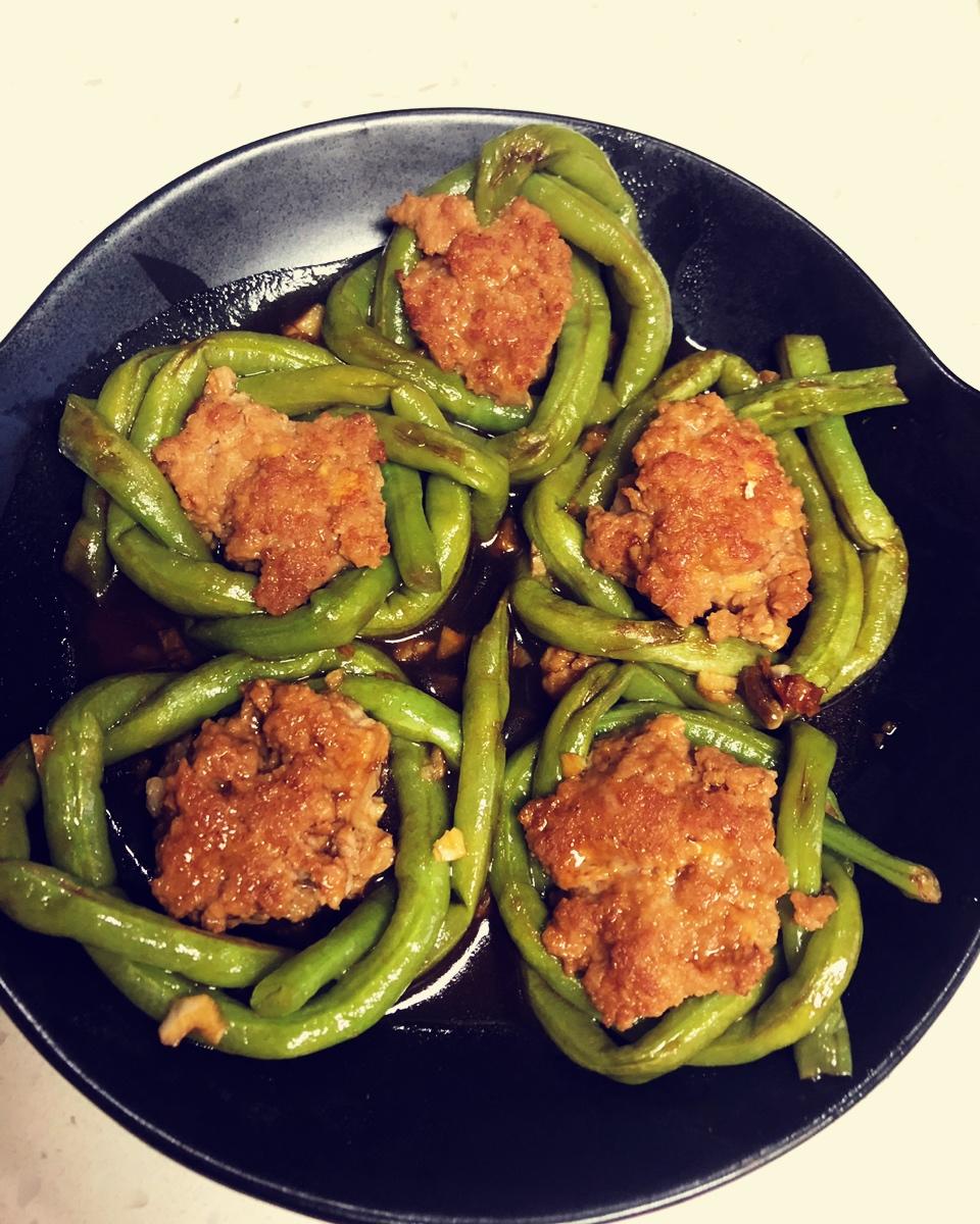 豇豆酿肉
