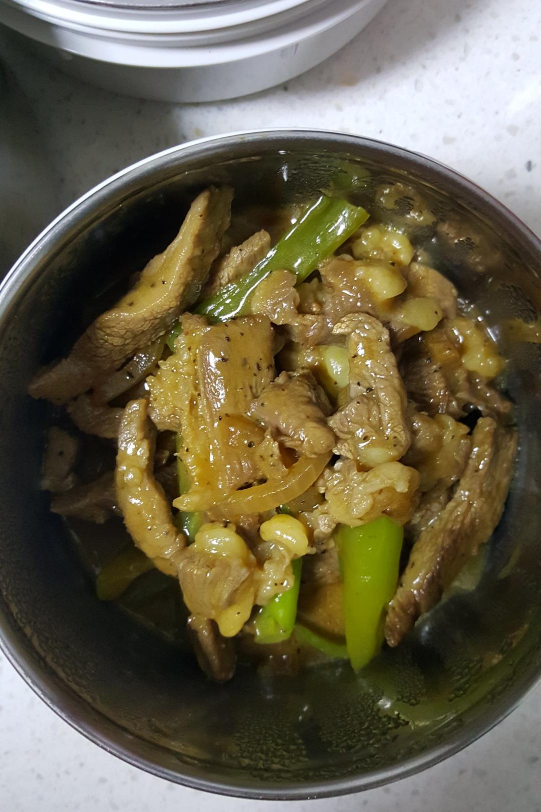 黑椒牛柳