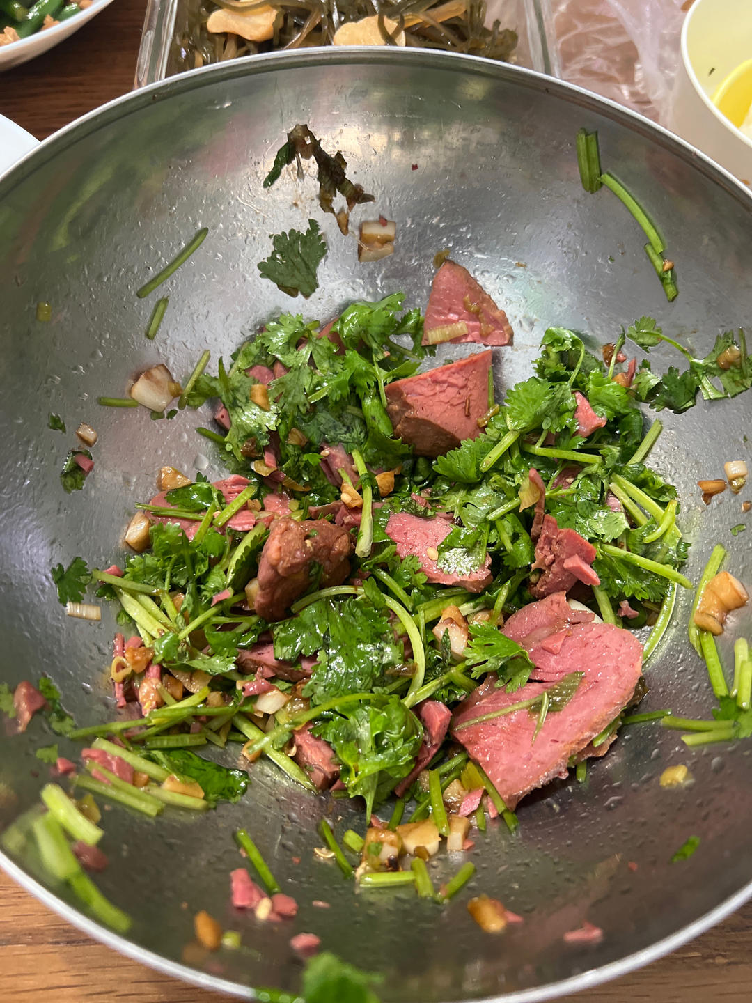 超级快手香菜拌牛肉
