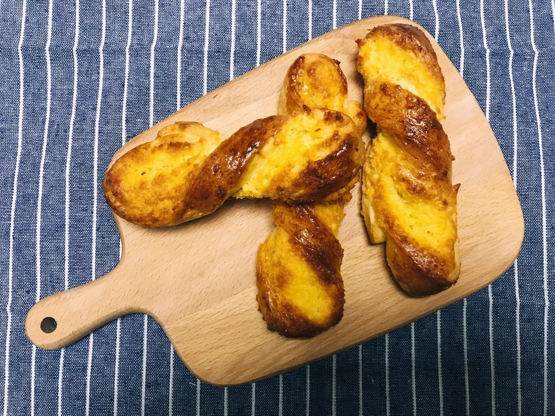 椰蓉面包棒 | 附自制椰蓉馅 两种整形方法