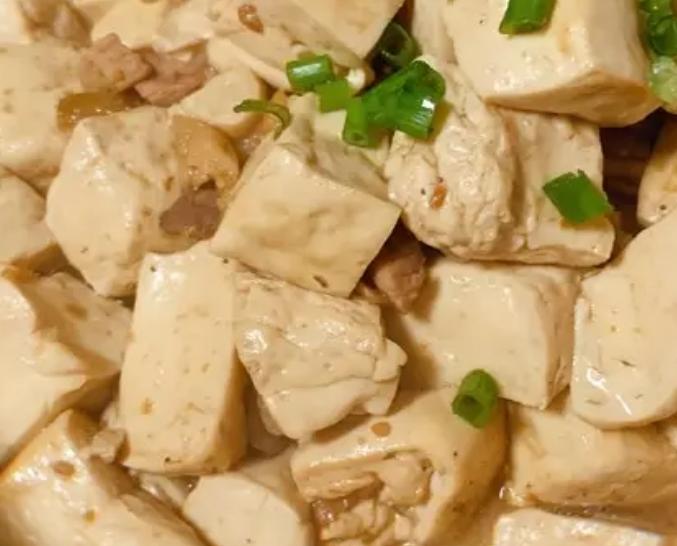 妈妈菜之耗油炖豆腐的做法