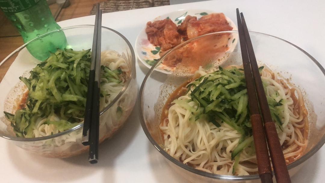 黄磊老师同款雪碧拌面