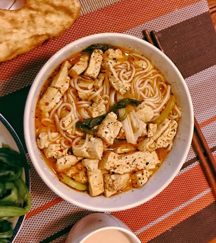 甲虫的厨房做的正宗大同豆腐粉(原创,转载请注明出处)