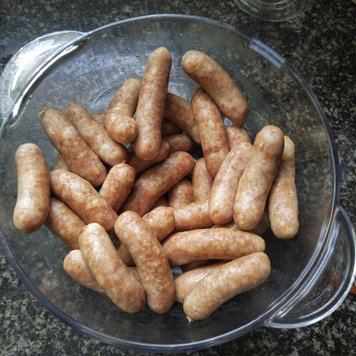 自制脆皮小香肠