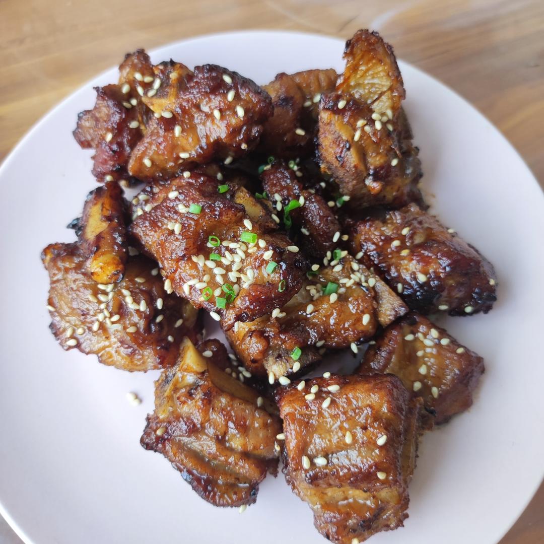 糖醋排骨（用少油，不炒糖色，家常做法，通俗易懂，甜酸适口）