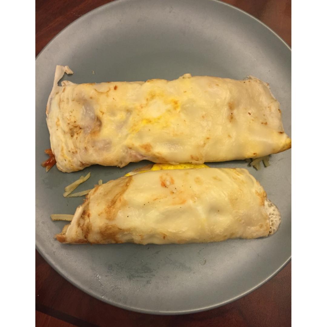 绿豆面煎饼果子(电饼铛)