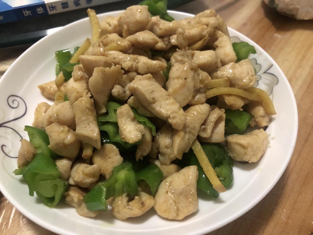 超嫩的小炒鸡胸肉
