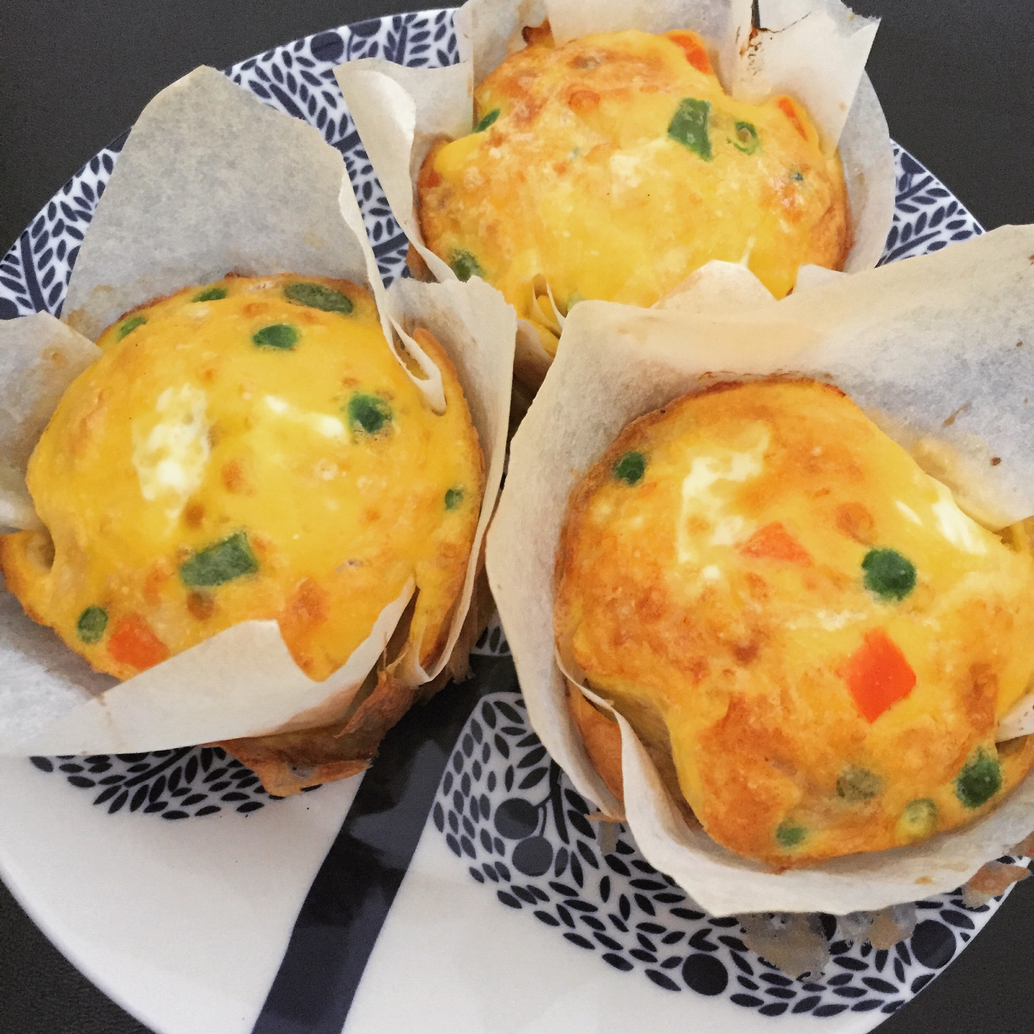 早餐鸡蛋杯cupcake Frittata