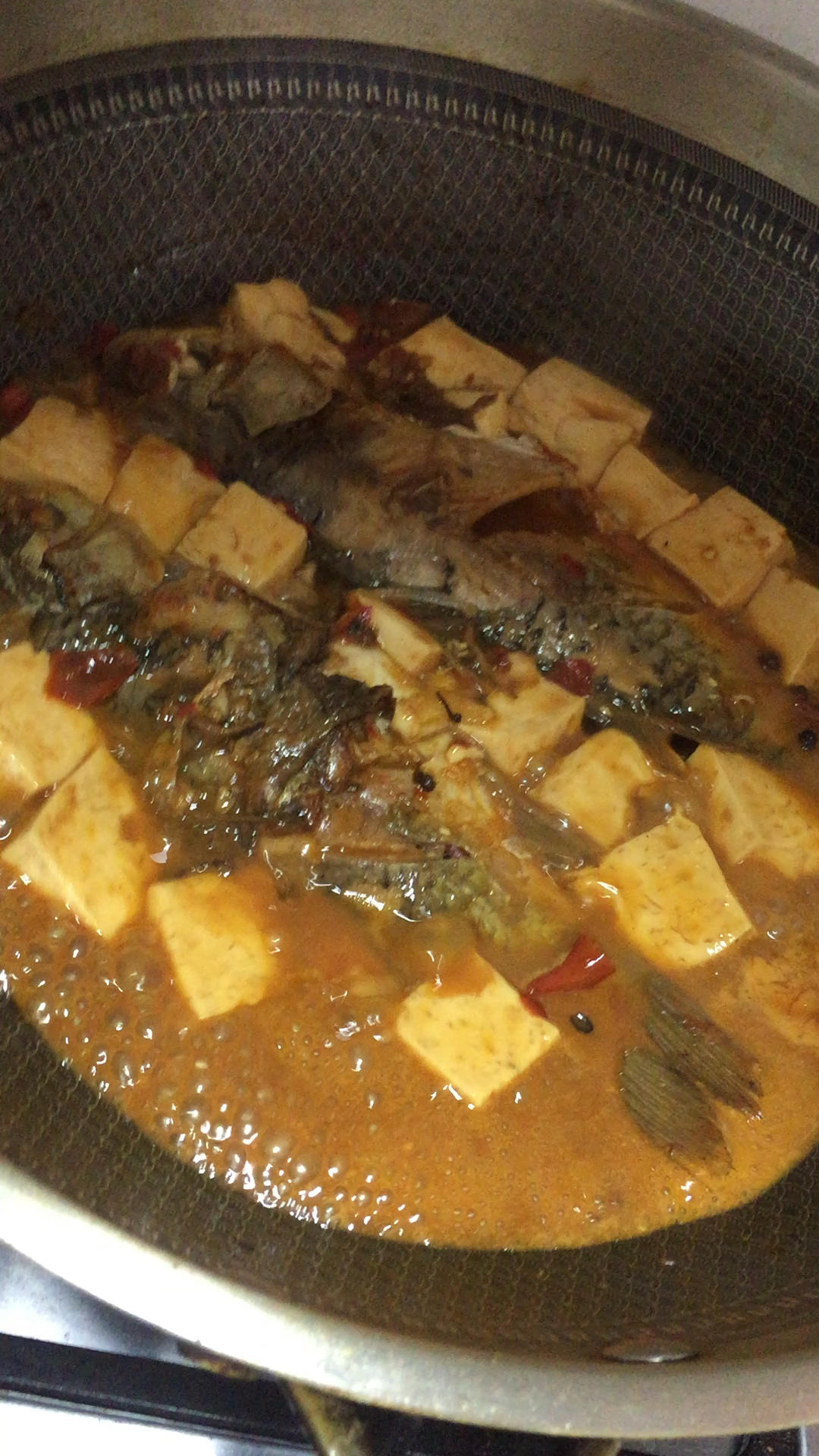 勇往直前做的豆瓣鲫鱼炖豆腐