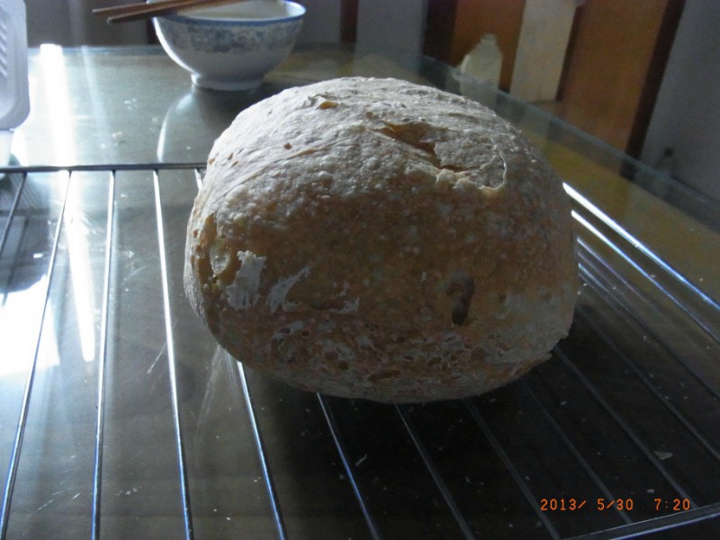 面包机坚果法式面包