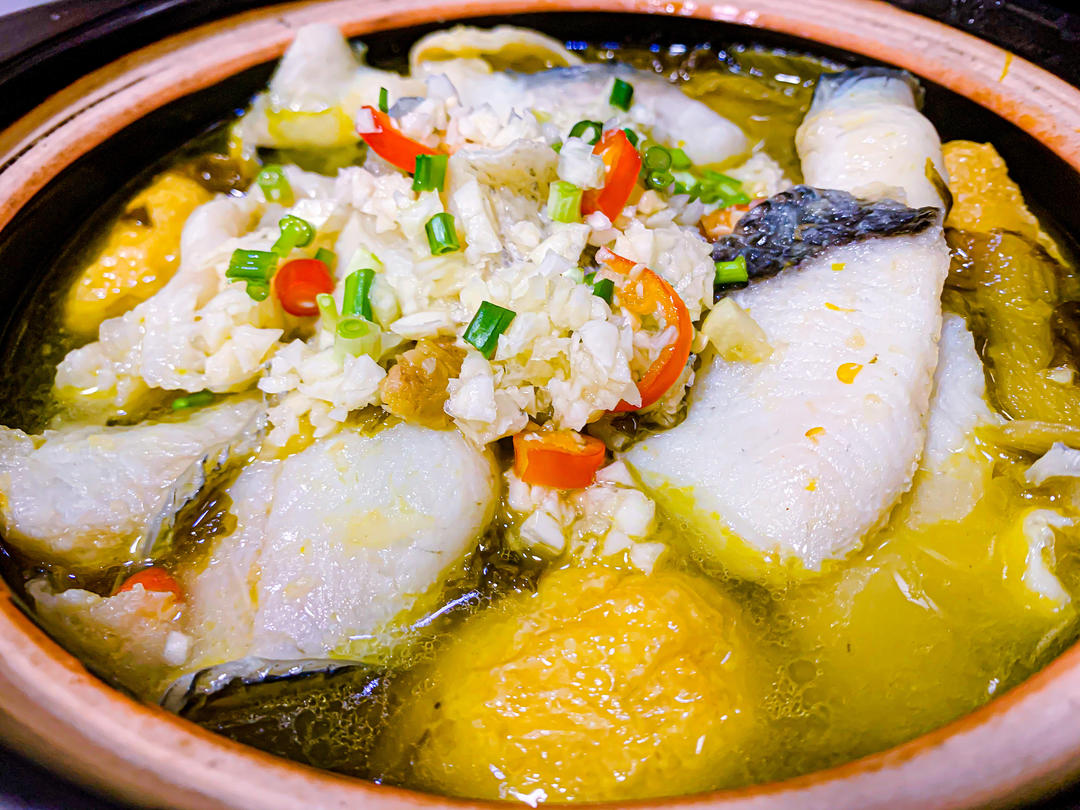 酸辣鲜香金汤酸菜鱼