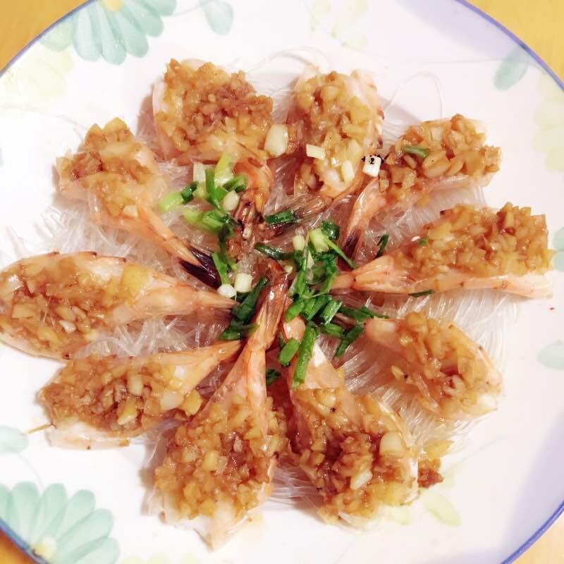蒜蓉粉丝蒸虾