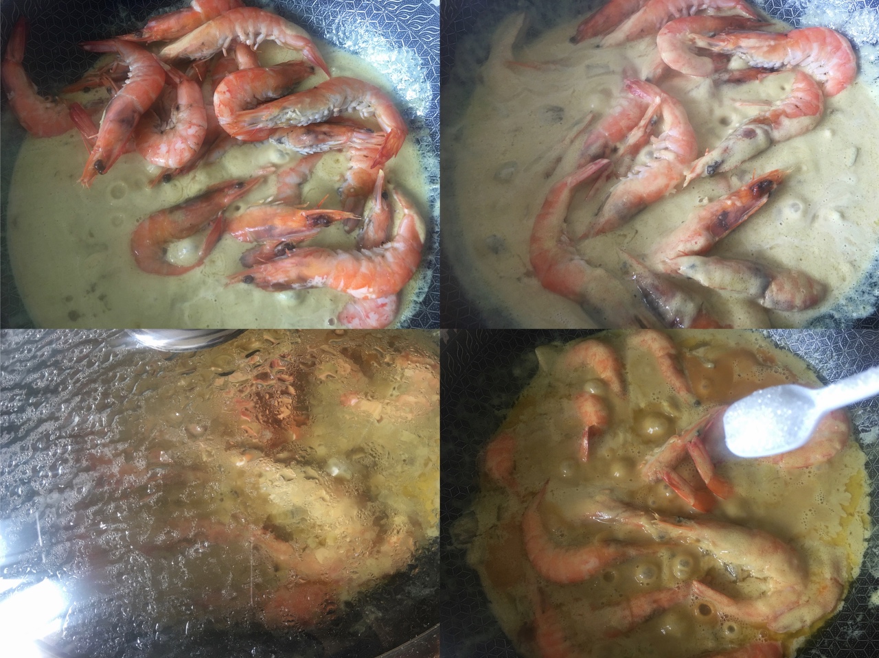 好吃到舔盘的泰式咖喱虾|拯救夏日味蕾的做法 步骤8