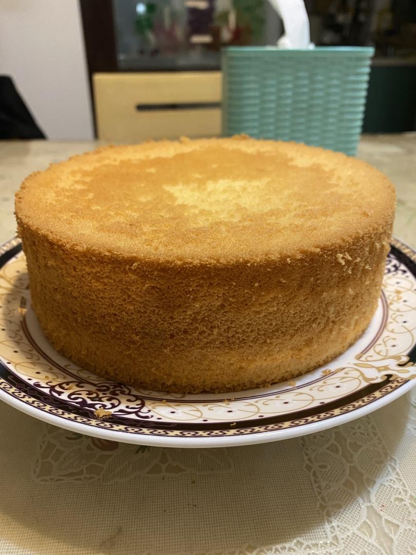 6寸戚风蛋糕（自用）