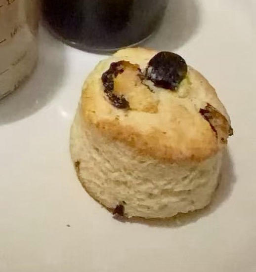 提子司康（消耗椰子面粉、马铃薯淀粉