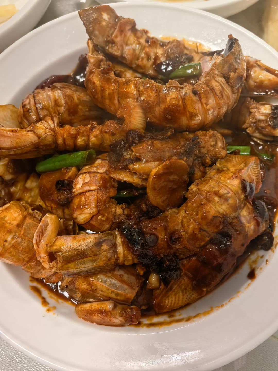 豆瓣酱炒皮皮虾
