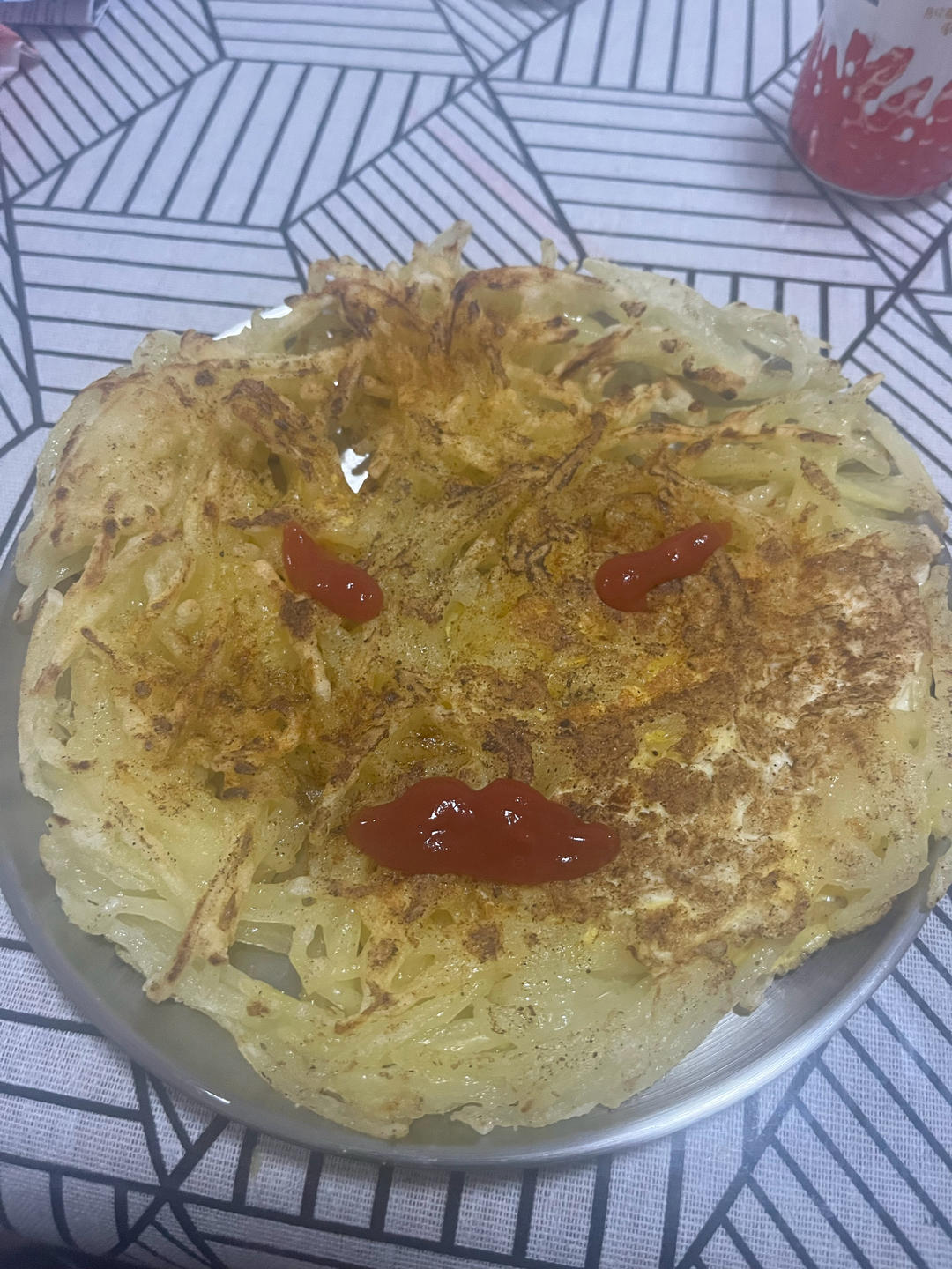 香煎土豆丝饼（超简单）