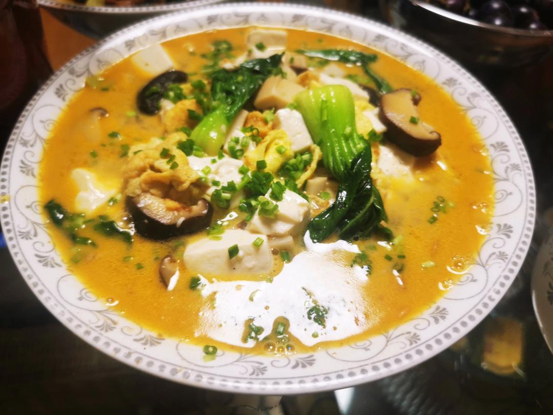 金汤豆腐羹
