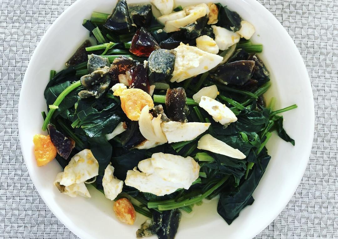 夏天食谱之上汤菠菜