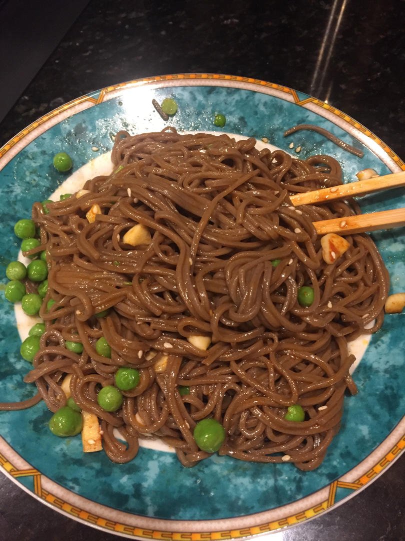 超好吃的凉拌面（荞麦面）